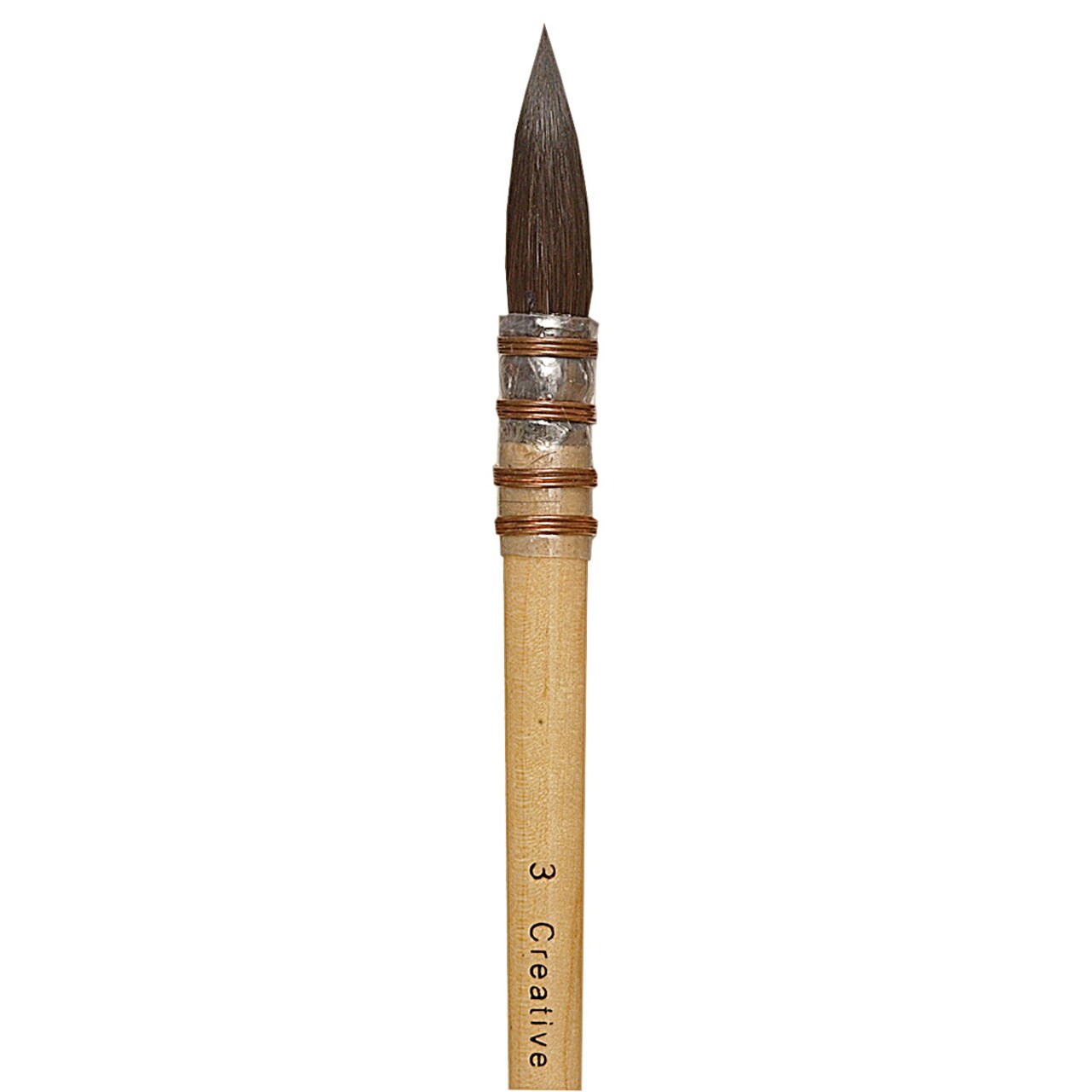 Creative Mark Harmony Blue Squirrel Quill Watercolor Brushes - Professional Watercolor Brushes for Artists - Handcrafted Full Bellied Watercolor Quill Paint Brush, Balanced Wood Handle
